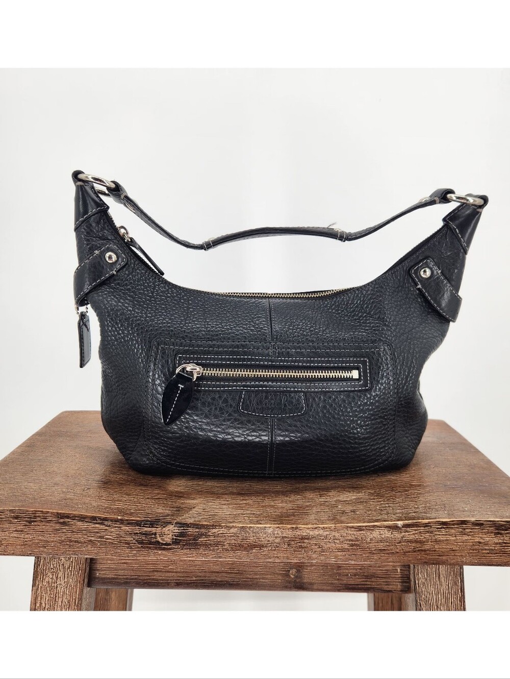 Coach Y2K Penelope pebbled leather hobo bag Vintage,shoulder Bag.